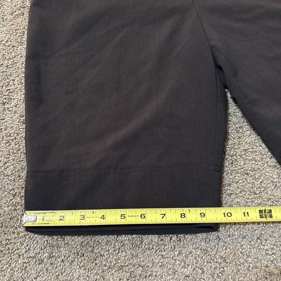 Swing Tech Bette & Court Golf Shorts Womens 8 Bermuda Modest Slim black Buckle M - Picture 7 of 10